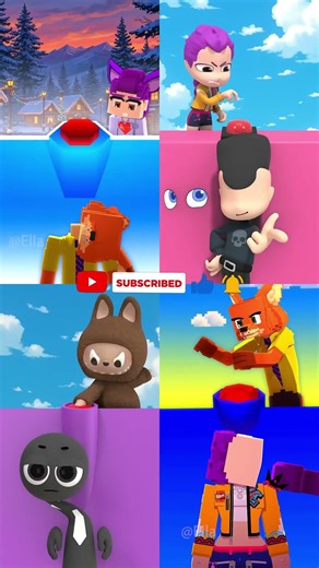 Fix Nick's Face with Judy and Rumi COMPLETE - Minecraft Animation #minecraft #zootopia2 #rumi