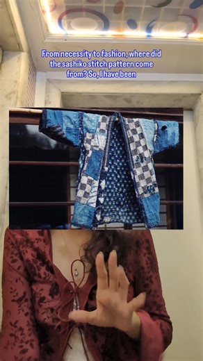 homemade couture | the more you know ep 4: what is the japanese sashiko stitch pattern? while i’m aware that this stitch is something that's open for... | Instagram