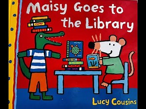 Maisy goes to the Library - Bedtime Story read aloud by Dad
