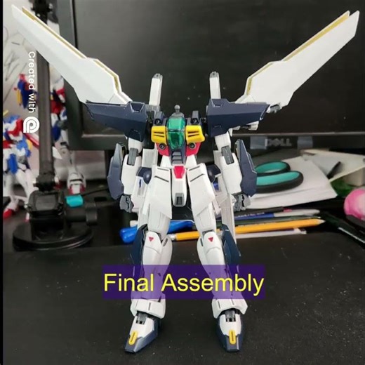 Gundam Model Watch It Come to Life! Final Assembly! #shorts #gundam #gunpla #fyp #fypシ゚viral #fypage
