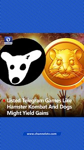Listed Telegram Games Like Hamster Kombat And Dogs Might Yield Gains - Analyst #BusinessIncorporated #BusinessNews | Channels Television