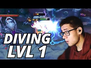 TOWERDIVING AN AATROX LVL 1