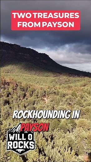 Payson Rockhounding: Red Agate & Fossil Clam Treasures!