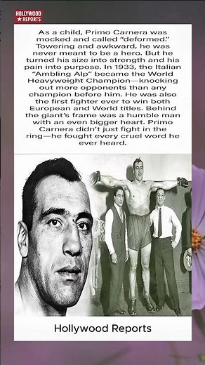 The Giant Who Refused to Fall: Primo Carnera’s Rise#shorts