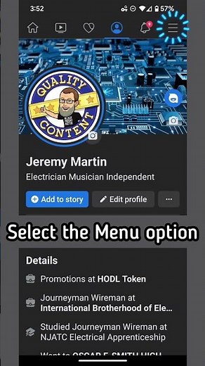 How to find your Meta Accounts Center on Facebook