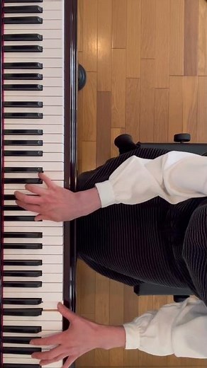 【心に響くピアノ】ブラックバード / ビートルズ [ The Beatles - Blackbird Piano Cover ] #shorts #ピアノ