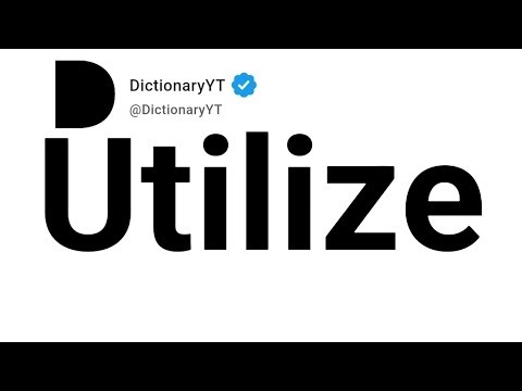 Utilize Signification En Français