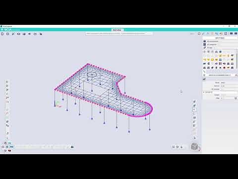 [EN] Mesh setup and generation in SCIA Engineer