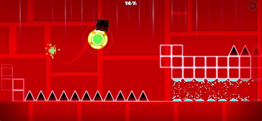 Creating a Geometry Dash Level: Day 1 Progress