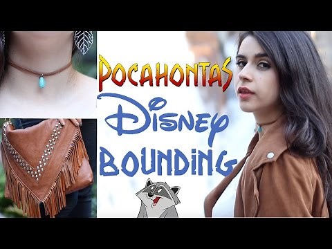 Pocahontas DisneyBounding | DIY Choker, Makeup, Outfit