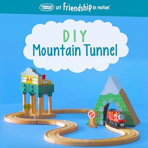 539K views · 1.8K shares | Add some adventure to your track with this easy DIY tunnel! | Thomas & Friends | Facebook