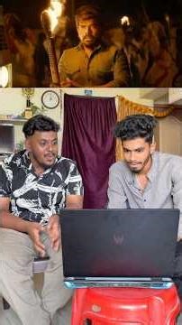 Legend nadicha leader teaser reaction 🤯😂🔥 | #shorts #funwithsiblings