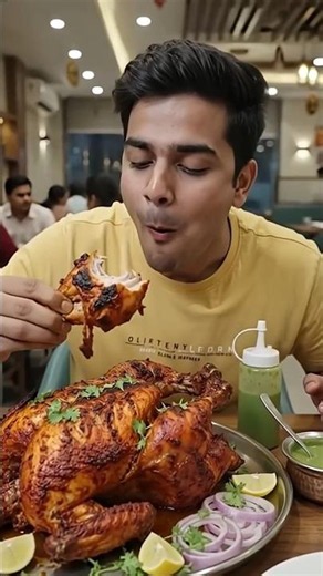 dosto aaj hum khayenge 13 kg ka tandor chicken #short #boost #explore #trending #popularposts