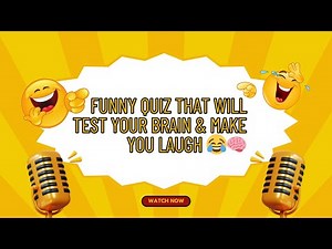 Funny Quiz That Will Test Your Brain & Make You Laugh 😂🧠 | Funny Quiz | GNFUN TV