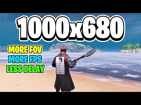 Best Low End Resolution For Low End PC's *1000x680* Fortnite Chapter 4 Season 3
