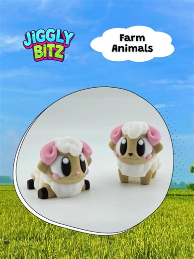 From fluffy sheep to friendly cows, our farm animals bring a little countryside calm into everyday moments 🐮🌾 Designed by children and 3D printed sustainably in-house, they’re shaped for gentle focus, sensory comfort and imaginative play. Perfect for classroom routines, quiet playtime or calming breaks throughout the day. Meet the full farmyard at JigglyBitz.co.uk today! ✨🐄🐴🐑🌈 Click the link in our bio and follow us! 👆 #FarmyardCalm#QuietPlay #SensoryToys #FidgetToys #FarmAnimals #FarmAni