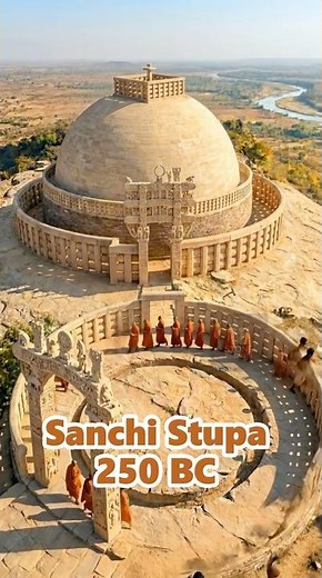 They Built the Sanchi Stupa in 30 Seconds 🛕