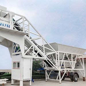 [Hot Item] Concrete Plant Cost Lb 2500 Model 2025 Portable Concrete Batching Plant Ready Mix