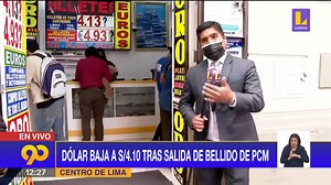552K views · 9.8K reactions |  #EsNoticiaAhora  Dólar baja a 4.10 soles tras salida de Bellido de la PCM.  #LatinaNoticias | Latina Noticias | Facebook