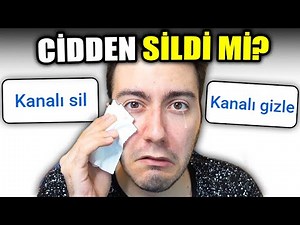 ENES BATUR DID NOT ACTUALLY DELETE HIS CHANNEL..