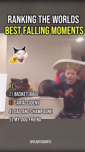 Ranking Top 5 FALLING Moments 😂 #funny #fails