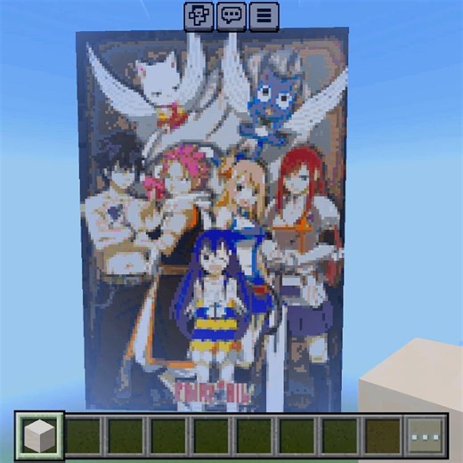 MINECRAFT BUILD PIXLE ART #minecraft #gaming