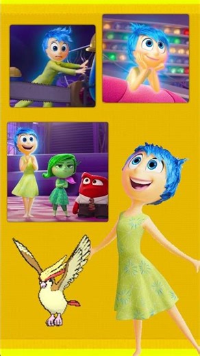What if Inside Out Emotions had Pokemon Types - Joy