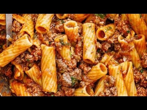 MINCED BEEF PASTA