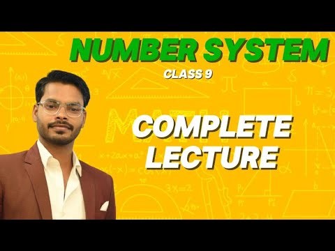 Number system chapter -1 class 9 