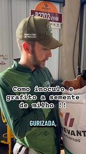 How to inoculate and graphite corn seed!!