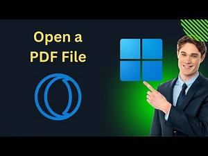 How to Open a PDF File using Opera Gx Internet Browser on Windows 11 | GearUpWindows Tutorial