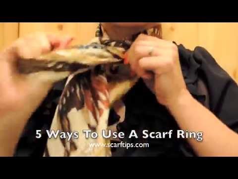 5 Ways To Use A Scarf Ring