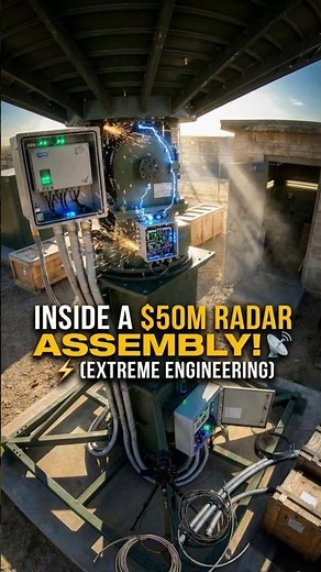 🤯 Inside a $50M RADAR Assembly! 📡⚡ (Extreme Engineering)