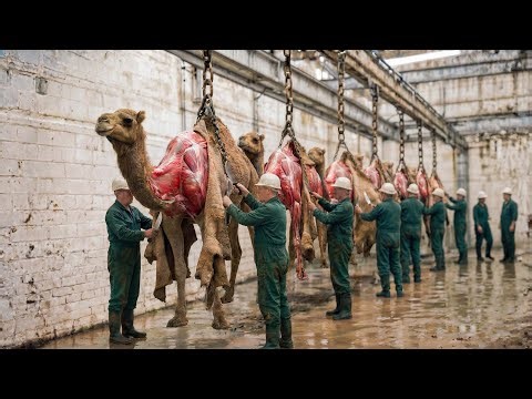 Inside Camel Leather Factory | Million Dollar Products Made from Camel Skin (Full Process)