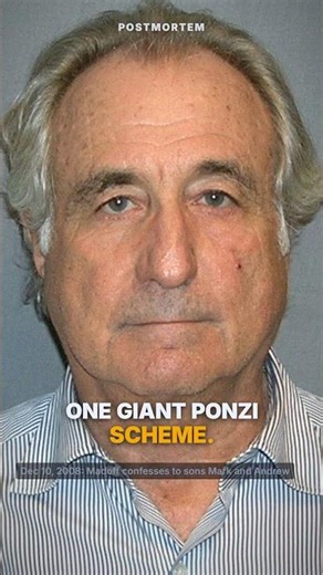 Madoff confessed to his sons. They turned him in. #Shorts