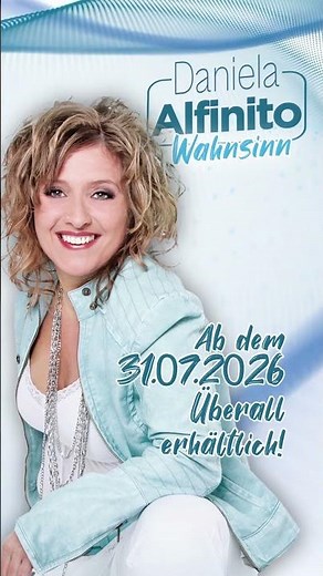 Hit an Hit und ganz viel Gefühl ❤️ Daniela Alfinito bringt „Wahnsinn“ diesen Freitag zurück.