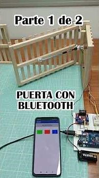Puerta Eléctrica con bluetooth A