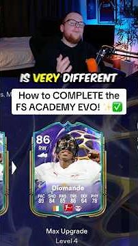 A FULL GUIDE on how to complete the FS Academy EVO! ✨✅ #fc26 #fc26 #ultimateteam