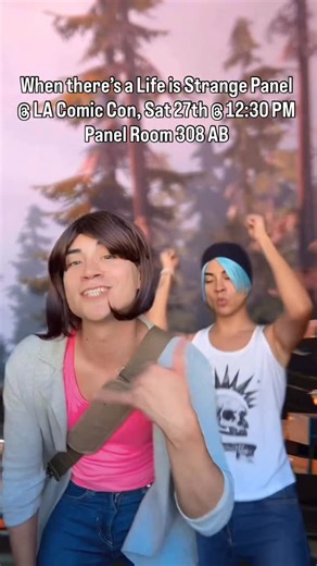 Ollie Dreamer on Instagram: "Calling all Life is Strange fans! 🌀 . If you’re headed to @comicconla this weekend, you don’t want to miss the Rewinding Time: A Decade of Life is Strange Panel, Sat 27th @ 12:30 PM in Panel Room 308 AB! 🌀 . Featuring voice actors of your favorite characters from @lifeisstrangegame! 🌀 . @itsdayeannehutton @katybentzofficial @the_erika_mori @hansoto @itskyliebrown @sarahjbartholomew . The cast is also doing a signing Sat 27th @ 3:30pm OFF-SITE a block away from LAC