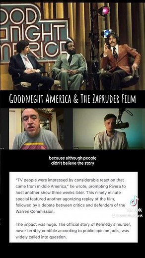 JFK: Good Night America & The Zapruder Film