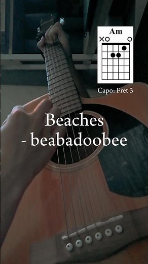 Beaches - beabadoobee // Guitar Chords