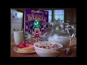 Mickey s MAGIX Cereal COMMERCIAL 2002