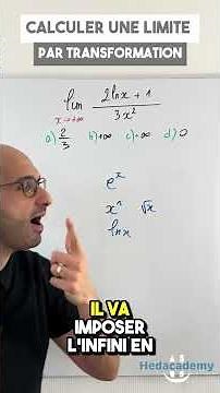 Baccalaureate type: Logarithmic limit