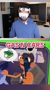 I’m the worst gas station attendant ⛽️ Game: Gas n Cars #gasncars #vr #questcreatorpartner #gaming #newvrgame