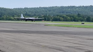 Wheels up for the first ride flight of the day in Fayetteville! | B-29 Doc