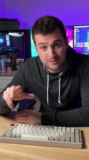 Keychron C2 Full Size Wired Mechanical Keyboard | 104 Keys | Red Switches | Retro ABS Keycaps | USB-C Braided Cable - $64.99 Clicks so satisfying you might confess to your cat you love typing. Red switches for quick, smug keystrokes; retro caps for aesthetic guilt trips. Plug it in, flex your finger muscles, pretend you're in a sci-fi movie. 🖥️⌨️😏 - Ready to shop? Check out the link in our bio! #MechanicalKeyboard #RedSwitch #RetroKeycaps #Keychron #FullSizeKeyboard