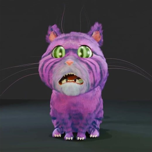 Lazy Cats - 3D Character Animation #shorts