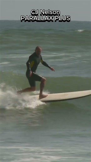The CJ Nelson Parallax Plus — a classic long hull surfboard that keeps it simple.