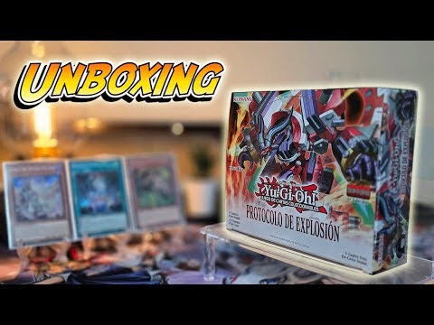Unboxing Yu-Gi-Oh! JCC Protocolo de Explosión - Trae de TODO para TODOS