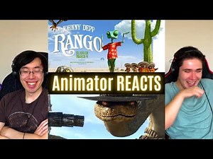 REACTING to *Rango* WE LOVE YOU JOHNNY!!! (Movie Commentary) Animator Reacts